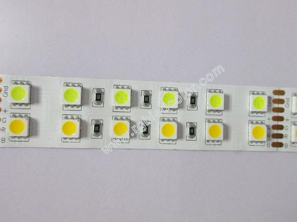 tira llevada fila del doble de 5050 120 LED