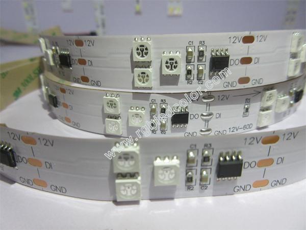 WS2811 tira del pixel del triángulo LED