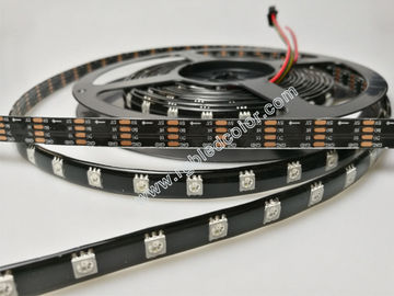 China el negro llevó las tiras para el warerproof elegante los 5m de los proyectos IP65 de la iluminación 300 LED proveedor