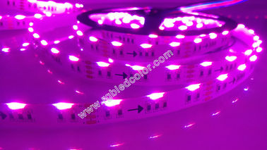 China la flexión multicolora llevada de emisión lateral de la luz de tiras del rgb los 5m 300led 14.4w llevó la luz de la cinta proveedor