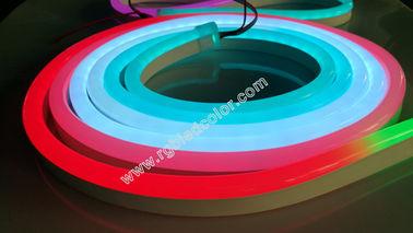 China luz de tira de neón flexible digital de dc12v 60led rgb para la decoración del día de fiesta proveedor