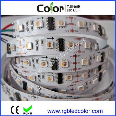 buy Tira direccionable controlada individual de DC5V los 60led/m UCS2912 RGBW LED online manufacture