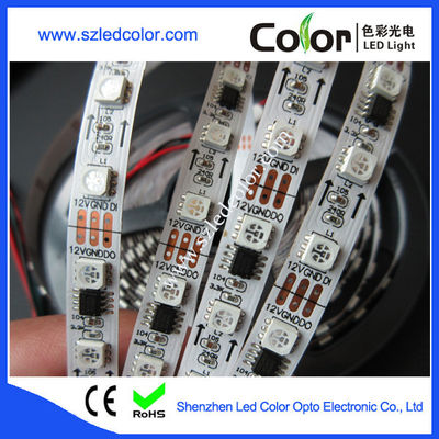buy tira llevada direccionable de dc5v 12v ws2811 online manufacture