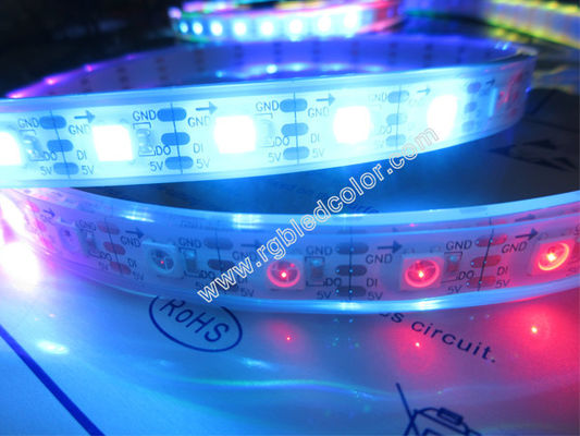 comprar ws2812 ip68 impermeabilizan la luz al aire libre llevada de la decoración de la tira online manufacture